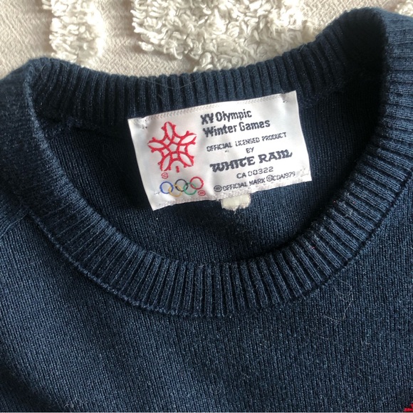 RARE! 🏅 1988 Calgary Olympic official sweater! - Picture 2 of 7